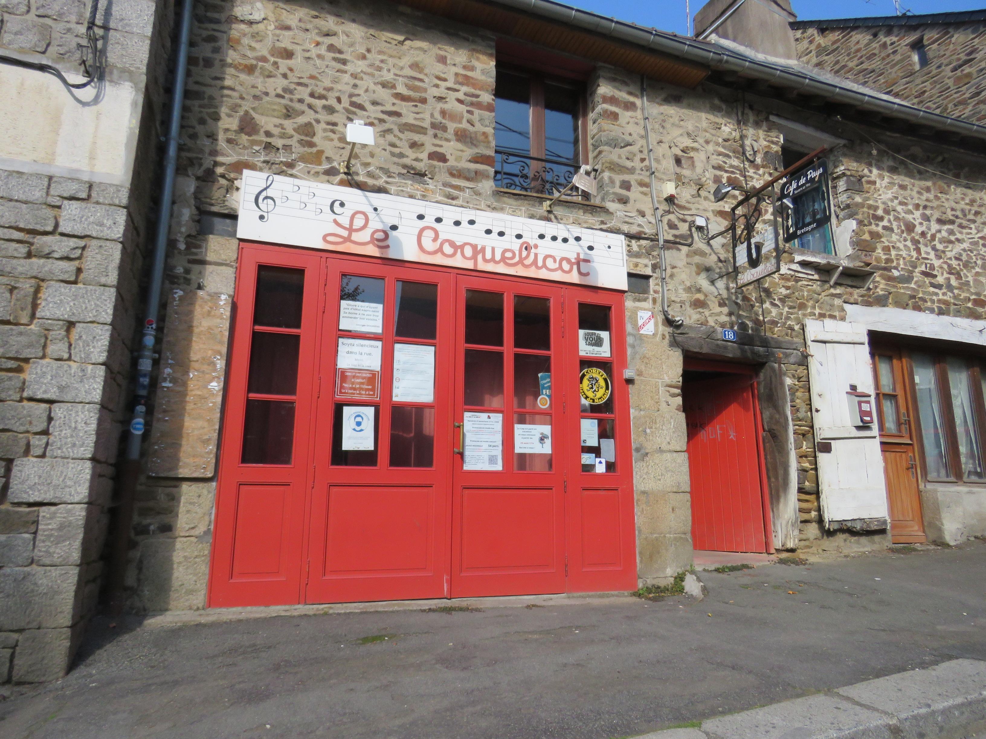Le Coquelicot bar concert à Fougères